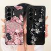 Чехол для телефона Tecno Camon 50 4G CN5 Цветочный Ромашка Эстетика Лунная Ночь Бант Узор Funda Мягкий Матовый Силикон Задняя Крышка Canom50