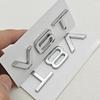 2026 3D ABS Car Fender Side Emblem V6T V8T Logo Rear Trunk For 4UYUE S4 A4 B7 V6T Sticker A6 SQ7 Q8 R8 S8 RS8 V8T Badge Accessories