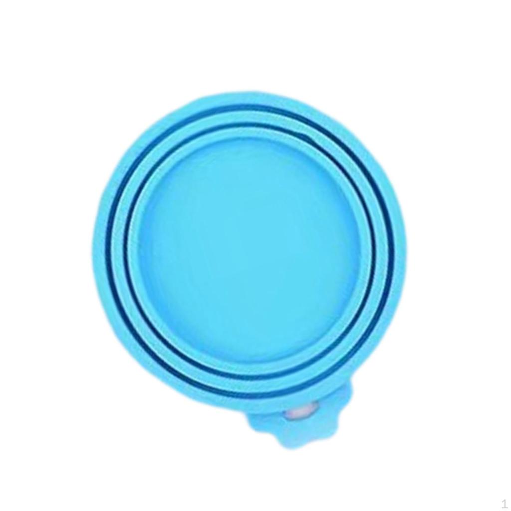 Крышка для консервной банки, консервная банка, герметик для хранения, жестяная крышка, подходит для большинства стандартных размеров, силиконовый уплотнитель