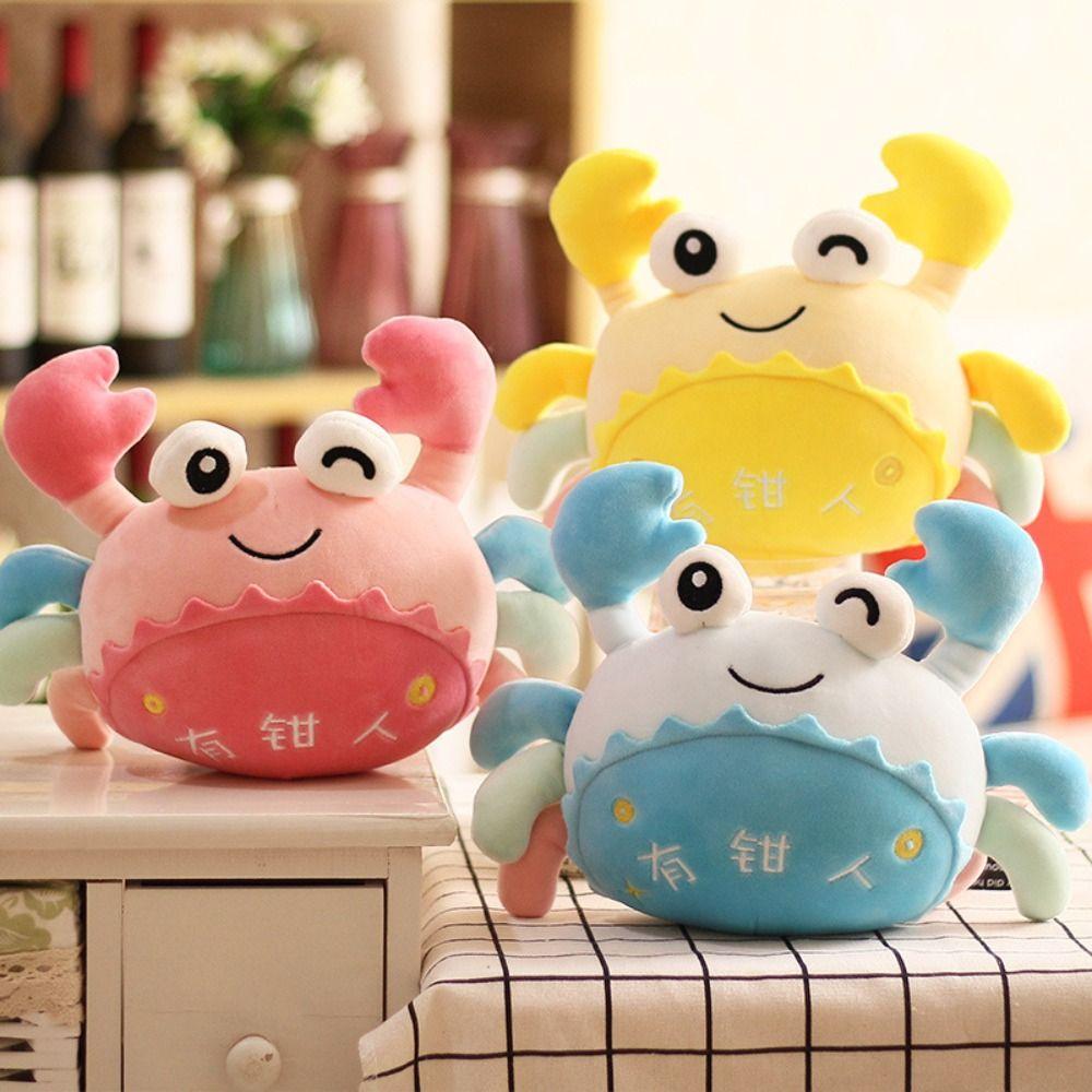 Plush Pillow Stuffed Toys Padded Toy Stuffed Animals Sea Crab Plush Toys Ocean Animal Plush Toy