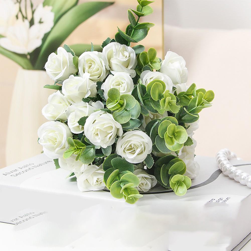 Gorgeous 10 Head Silk Flower Arrangement for Special Occasions