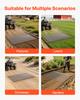 VEVOR Drag Harrow, 1.5x0.9 m, High-Efficiency Chain Harrow Rake, ATVs UTVs Tractors Attachments