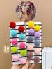 Decorative Hair Accessories For20pcs Colorful Cute Fur Ball Elastic Hair Ties Little Ball Hair Ties Hair Bands Headwear Outdoor