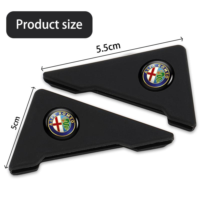 Car Stickers For Alfa Romeo For Alfa Romeo Car Door Corner Protector Cover Edge Guard Anti-Collision Scratch Giulietta GT 159 14