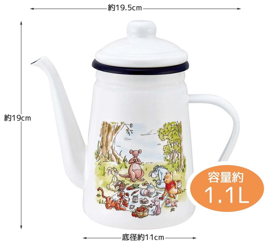 Skater Эмалированный чайник Disney Winnie the Pooh 1.1L ENKT1-A