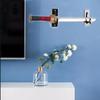 Wall Mount Lightsaber Stand Samurai Cutter Holder Lightsaber Display Stand Support All Swords Sabers for Collectors Home Wall Decoration