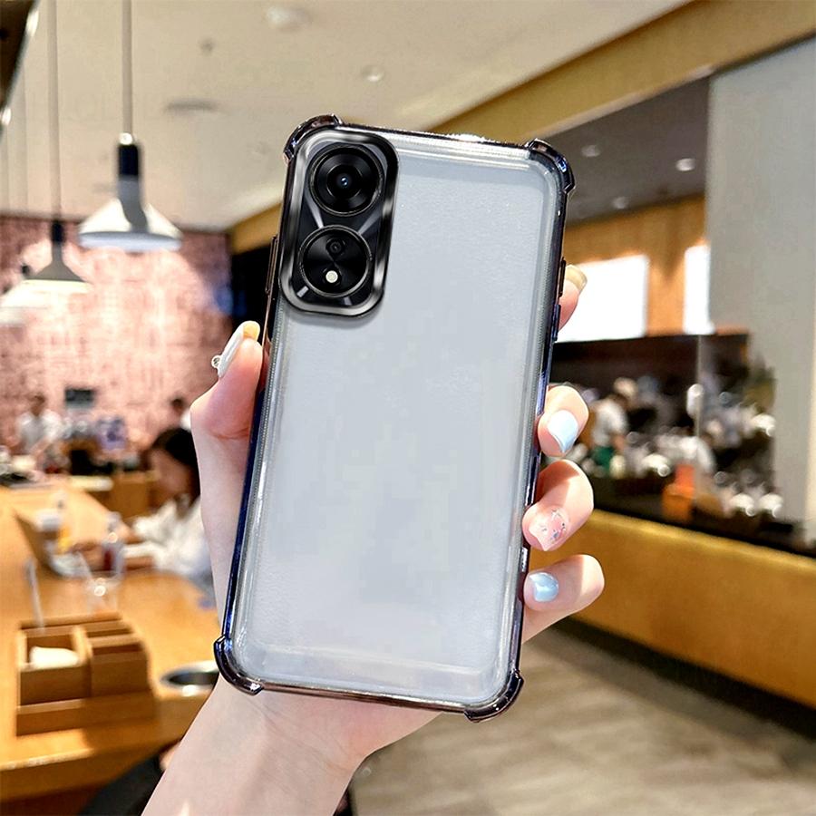 Ударопрочный чехол для линзы для OPPO A98 5G A79 A31 A38 A18 A53 A15 A76 A96 A52 A72 A57 A77 A78 A16 A17 A74 A54 Покрытие Силиконовый чехол