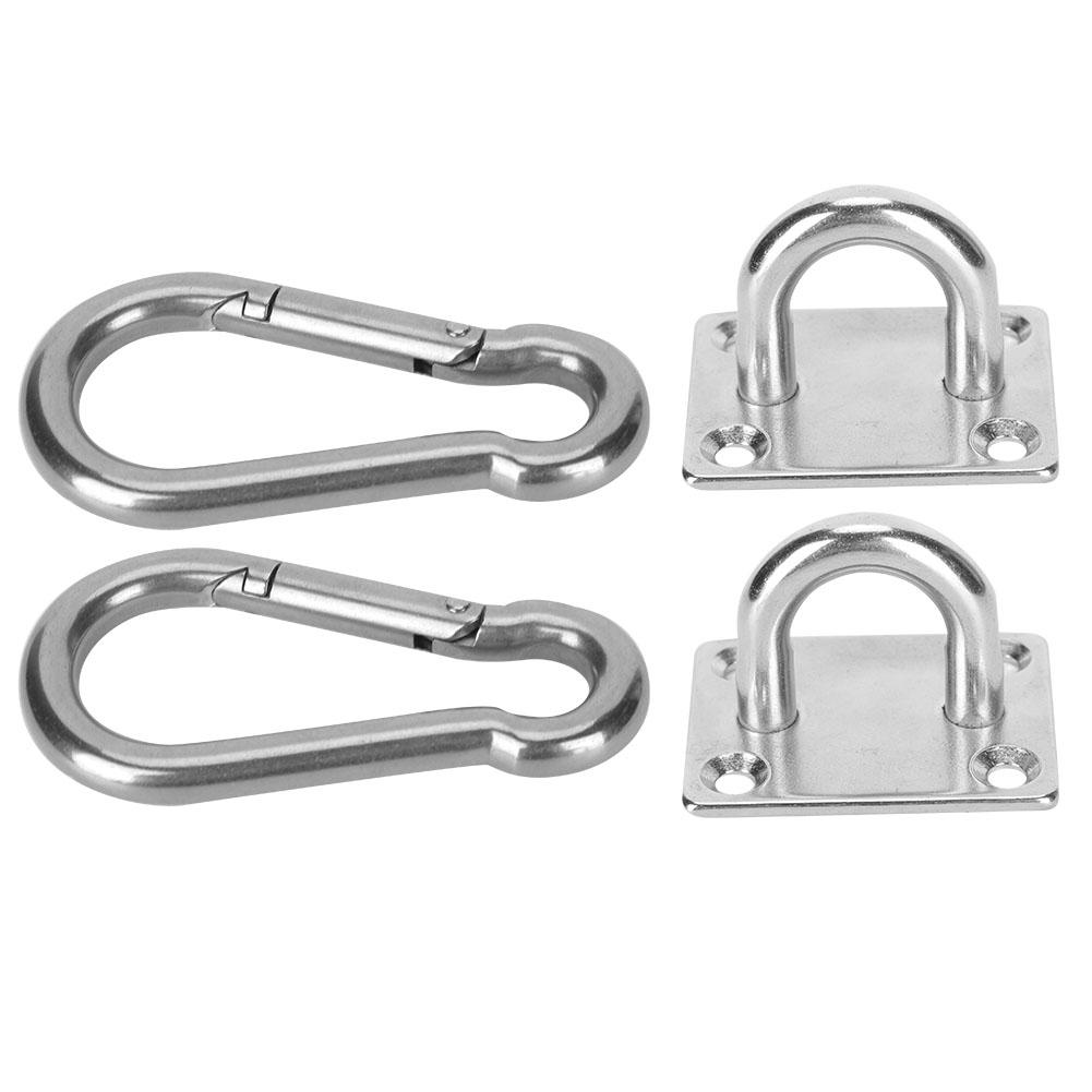 Крепление для йоги из нержавеющей стали, потолочное, кольцо, гамак, мешки с песком, крюки для качелей