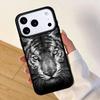 Lion Tiger Face Mobile Phone Case for IPhone 17 AIR 16pro Max 15 14 13 12 11 Bumper Cover