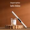Ветрозащитный перезаряжаемый аромадиффузор и импульсная зажигалка с удлиненной ручкой для зажигания газовой плиты