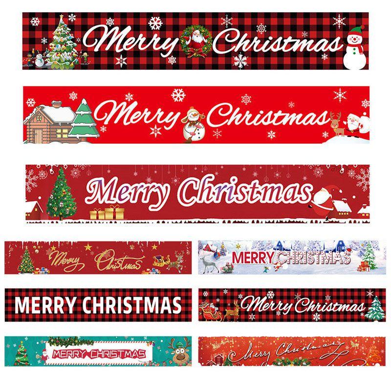 Premium Christmas Flags And Banners Perfect For Home And Business Decoration