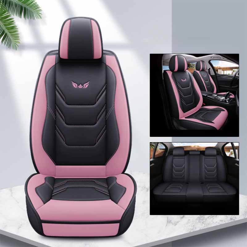 Полный комплект универсальных подушек для автомобильных сидений на 5 мест, водонепроницаемые чехлы для автомобильных сидений с полным охватом, защитные регулируемые съемные подушки для автомобильных сидений