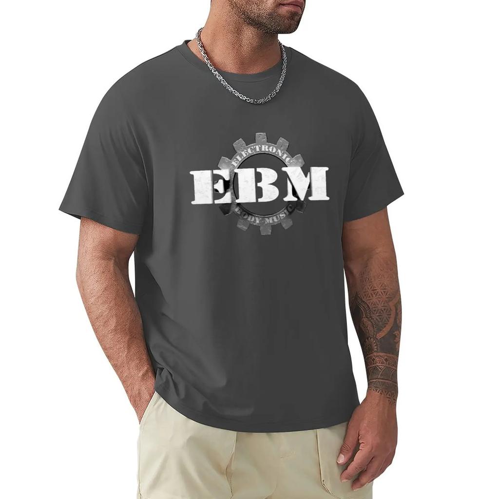 EBM Electronic Body Music Gear Icon 2 T-Shirt Blanks Anime Clothes Quick Drying T Shirts for Men Ins Y2k Hot Sell New Brand