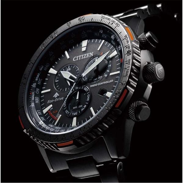 Citizen CB5007-51H ( Смотреть PROMASTER SKY Series Eco-Drive радиоуправляемый Прямой полет) Круглый