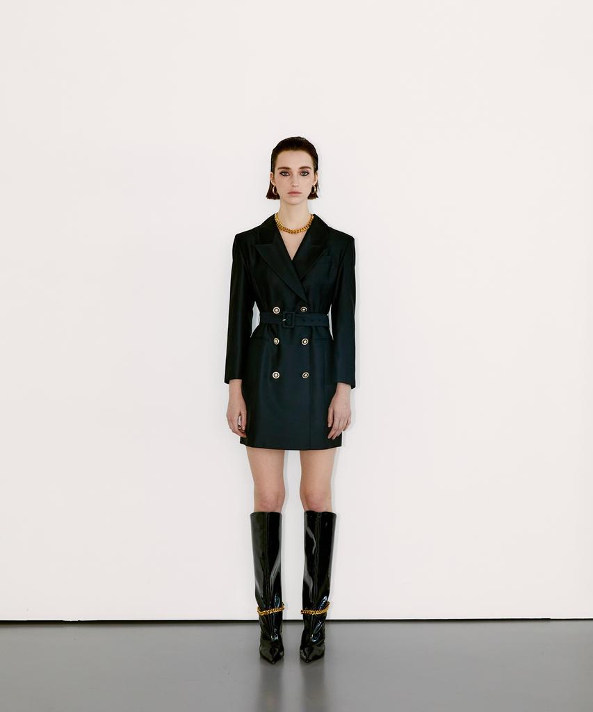 Chaenyuyog Vivi Tailored Jacket Dress [Black]