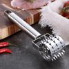 Professional Meat Tenderizer Chopper Roller Stainless Steel for Steak Pork Pounders Kitchen Tool
