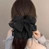 Gypsophila Starry Rhinestone Headwear: Mesh Bow Ponytail Hair Clip for Women