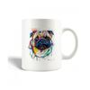 Ceramic Mug - The Bulldog - 30cl - White - Dishwasher Safe - Round