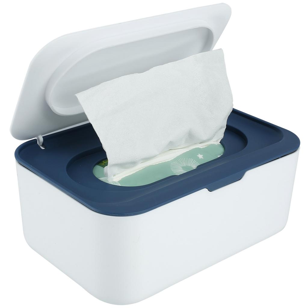 1/2Pc Wipes Dispenser Baby Wipe Holder with Lid Refillable Wet Tissue Container Dustproof Large Capacity Sealing Container Cases