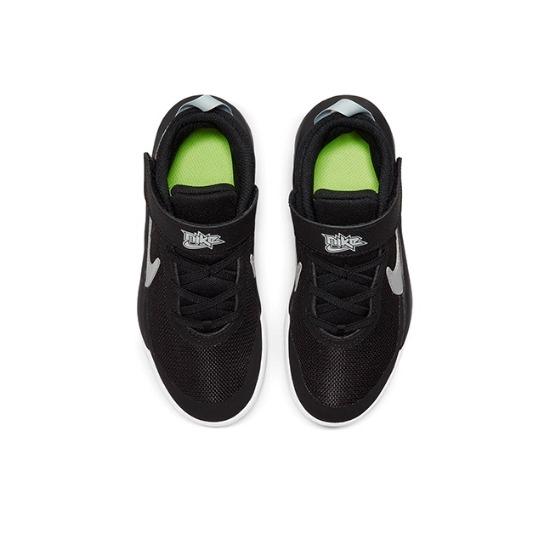 Nike Team Hustle D10 PS Черный Металлик Серебристый CW6736-004