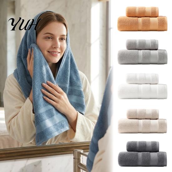 Luxury Cotton Towels for Bathroom Large Bath Towel, Extra Absorbent Thick Towel Adults, Soft Durable Home Quick-Dry Shower Travel Gym, All Season Use