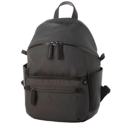 Рюкзак Taffeta x Recycled Daily Mini Backpack 2002705 Темно-серый [Isaac] [Нейлоновая кожа] Женский (15)