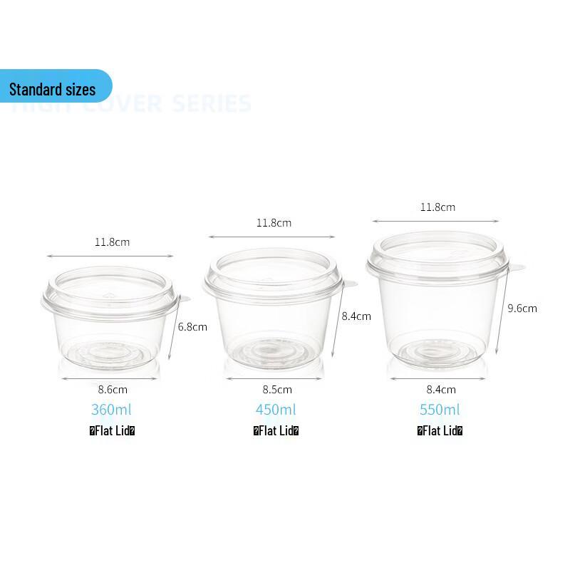 Disposable Dessert & Takeaway Bowls