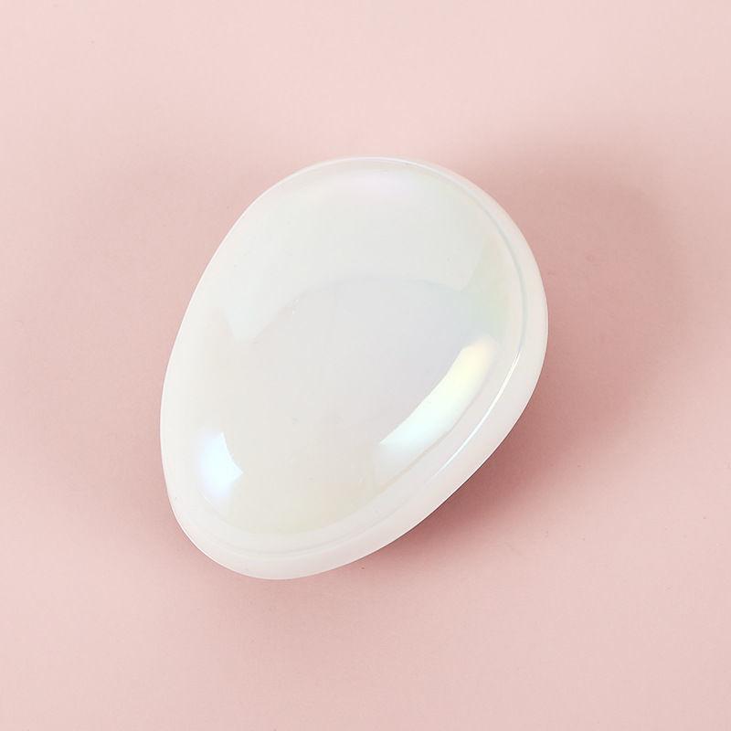 1 шт. Мини-щетка для волос в форме яйца, круглая мягкая расческа для распутывания волос, расческа для укладки волос, парикмахерская расческа