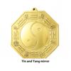 Выпуклое зеркало, латунное зеркало Багуа, кулон в китайском стиле, благоприятное ремесленное зеркало, домашний декор