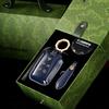 Suitable for Jaguar Land Rover Handmade Cowhide High-End Car Key Cover Keychain Car Key Case