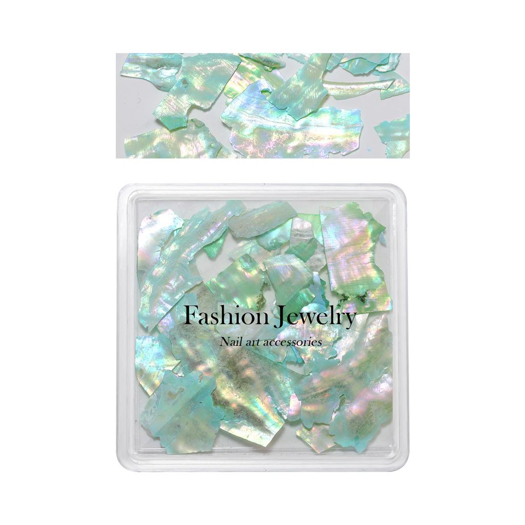 Наклейки для нерегулярного нейл-арта, украшения для накладных ногтей, глиттер, наклейки с ракушками, DIY маникюрные украшения, шармы для ногтей, декор