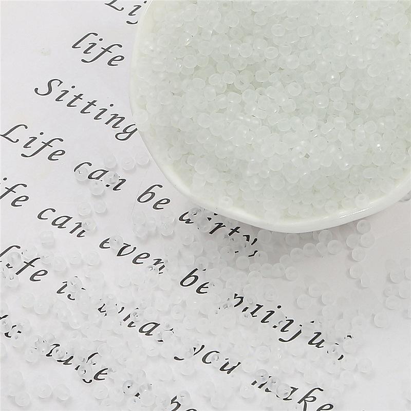 3 мм 700 шт./пакет шитье популярный бисер стеклянные ювелирные изделия разделитель матовые цвета круглые однородные бусины высокого качества прозрачный размер для рукоделия