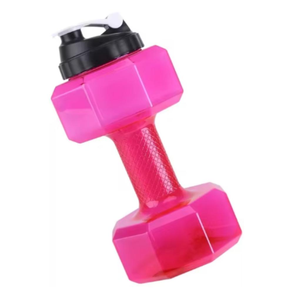 2200/2600 мл гантели спортивная бутылка многофункциональная спортзал спорт на открытом воздухе кемпинг велоспорт стакан для воды гантели симпатичная бутылка для воды