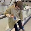 Korean Style Fleece-Lined Women's Coat: 2024 Autumn/Winter Loose Slimming Single-Breasted Warm Top Trend