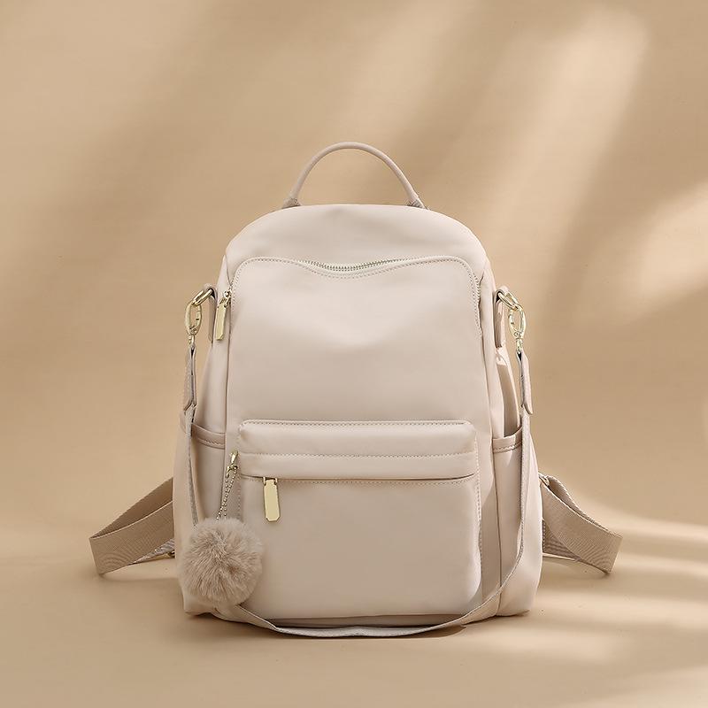 Women's Anti-Theft Oxford Canvas Backpack - 2025 Korean Fashion Trend, Stylish Travel Bag