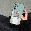 Чехол для телефона Singer B-Billie Eilish для Samsung S25, S24, S21, S22, S23, S30, Ultra, S20, Plus, Fe, Note, 10, 9, 5G Черный