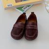 Baby Jam Unisex Semu Bunny Loafer Brown-208A