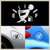 Funny Car Sticker Pull Fuel Tank Pointer Custom Waterproof Cut Out Logo Letter Car Body Transfer Decal Vinyl Bumper Car Stickers