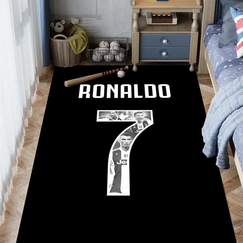 Ronaldo's Legacy: Number Journey carpet Doormat Living room and bedroom mats Art Office chair cushion Doormat