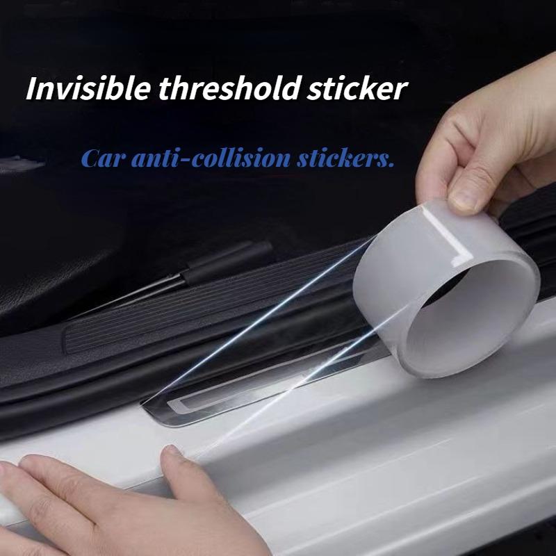 Общие невидимые фонари на порог автомобиля, педали багажника, наклейки на кузов, автомобильные наклейки, подходящие для предотвращения царапин и столкновений автомобиля