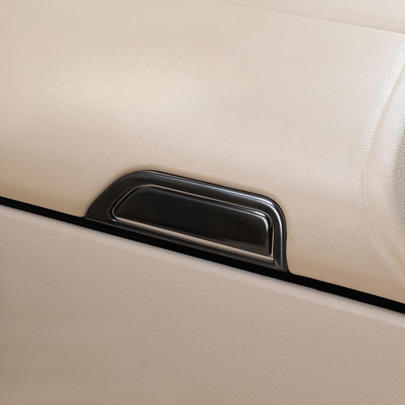 For Land Crusier LC300 Central Control Armrest Switch Button Sticker ABS Anti-Scratch Protective Cover Accessories