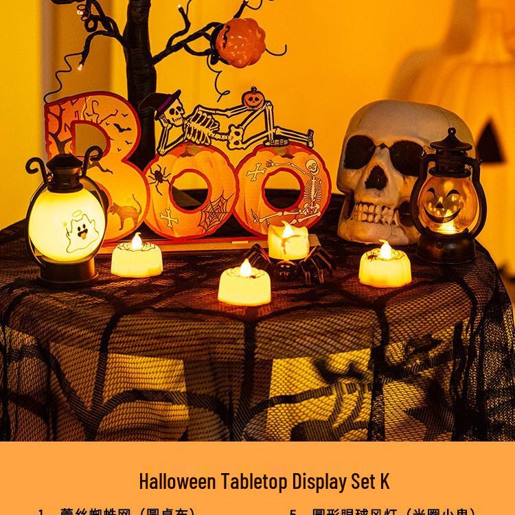 Светящийся тыквенный фонарь на Хэллоуин Набор для украшения вечеринки