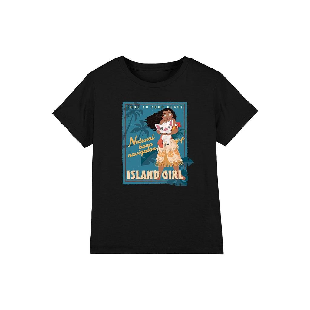 Moana Childrens/Kids Island Girl T-Shirt