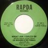7inch Record LEE WILLIAMS & THE CYMBALS - What Am I Guilty Of RP1002 Rapda Records 1971 UK Soul/Funk Used