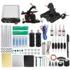 Double Tattoo Coil Machine Set Tattoo Power Supply Liner Shader 8 Wraps 10 Wraps Tattoo Coil