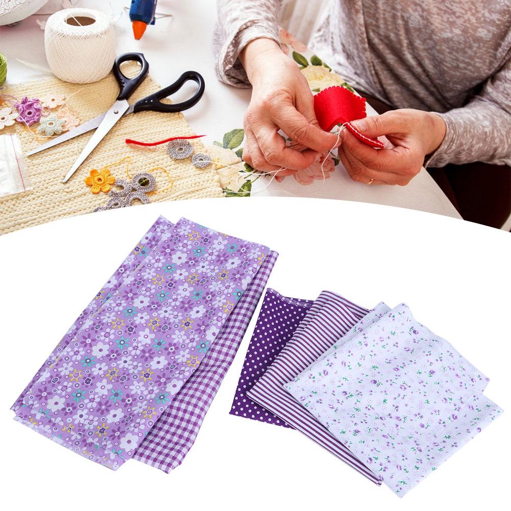 5 шт. 50 см x 50 см DIY Handcraft Хлопковая Ткань Набивная Ткань Лоскутное Искусство Шитье Рукоделие