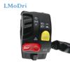 LMoDri 7/8 "переключатель на руль мотоцикла в сборе, звуковой сигнал дальнего/ближнего света, противотуманная фара, сигнальная лампа, кнопка