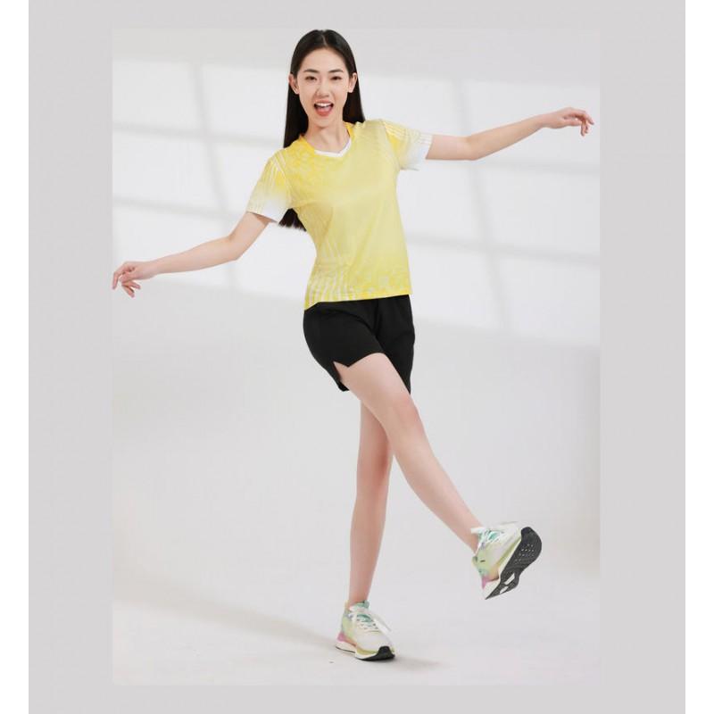 Quick-Dry Breathable Sport T-Shirt Badminton Volleyball Table Tennis Men Women Athletic Wear