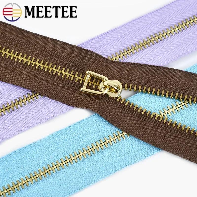 1-10 Ярдов Meetee 3# Металлическая Молния Куртка Декор Молнии Лента Заменить Спиральную Молнию По Метрам Швейная Застежка Молнии Набор для Ремонта Аксессуары