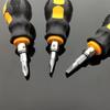 Compact Radish Head Screwdriver Phillips Slotted Screwdriver Mini Screwdriver  DIY